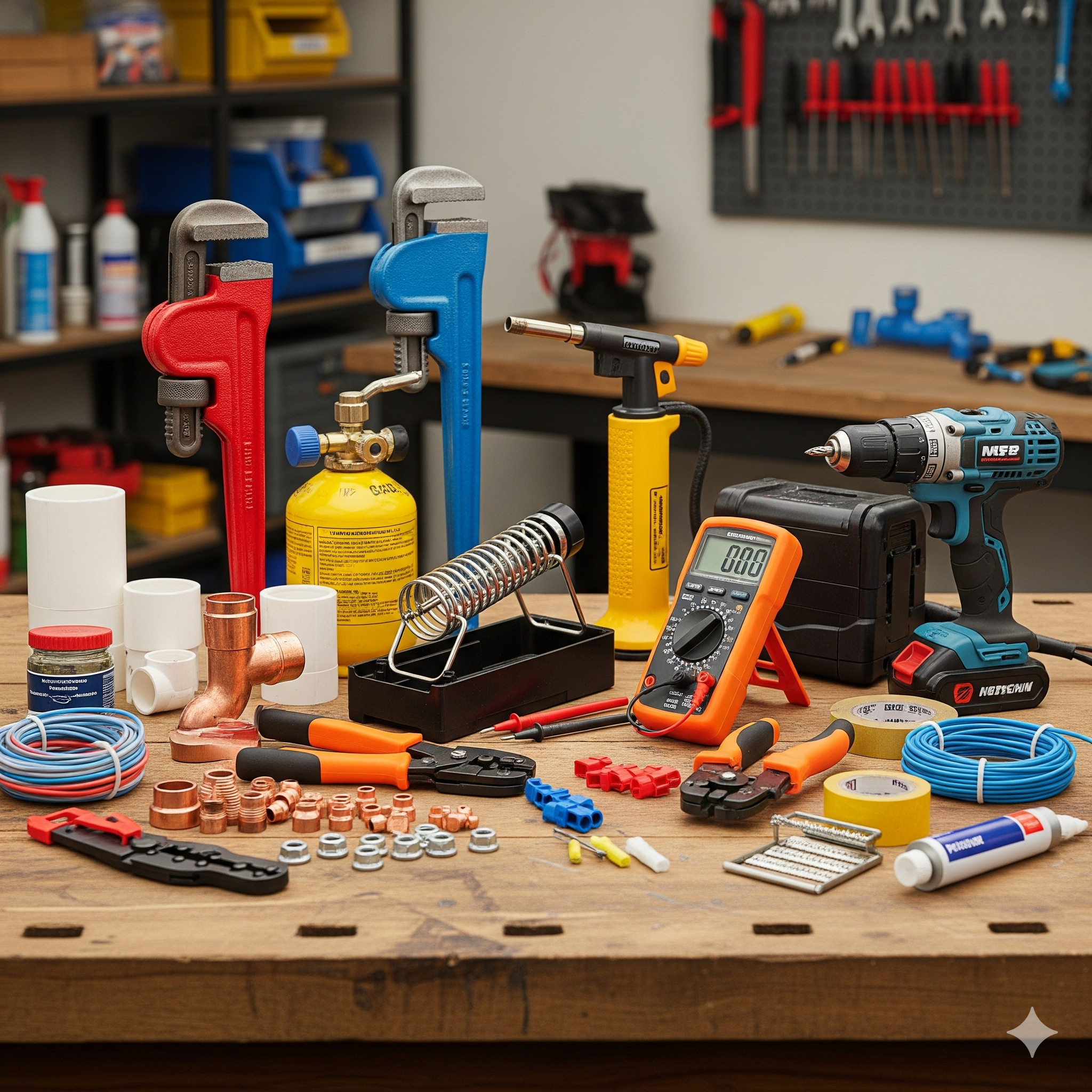 MEP Works - Mechanical, Electrical and Plumbing installations